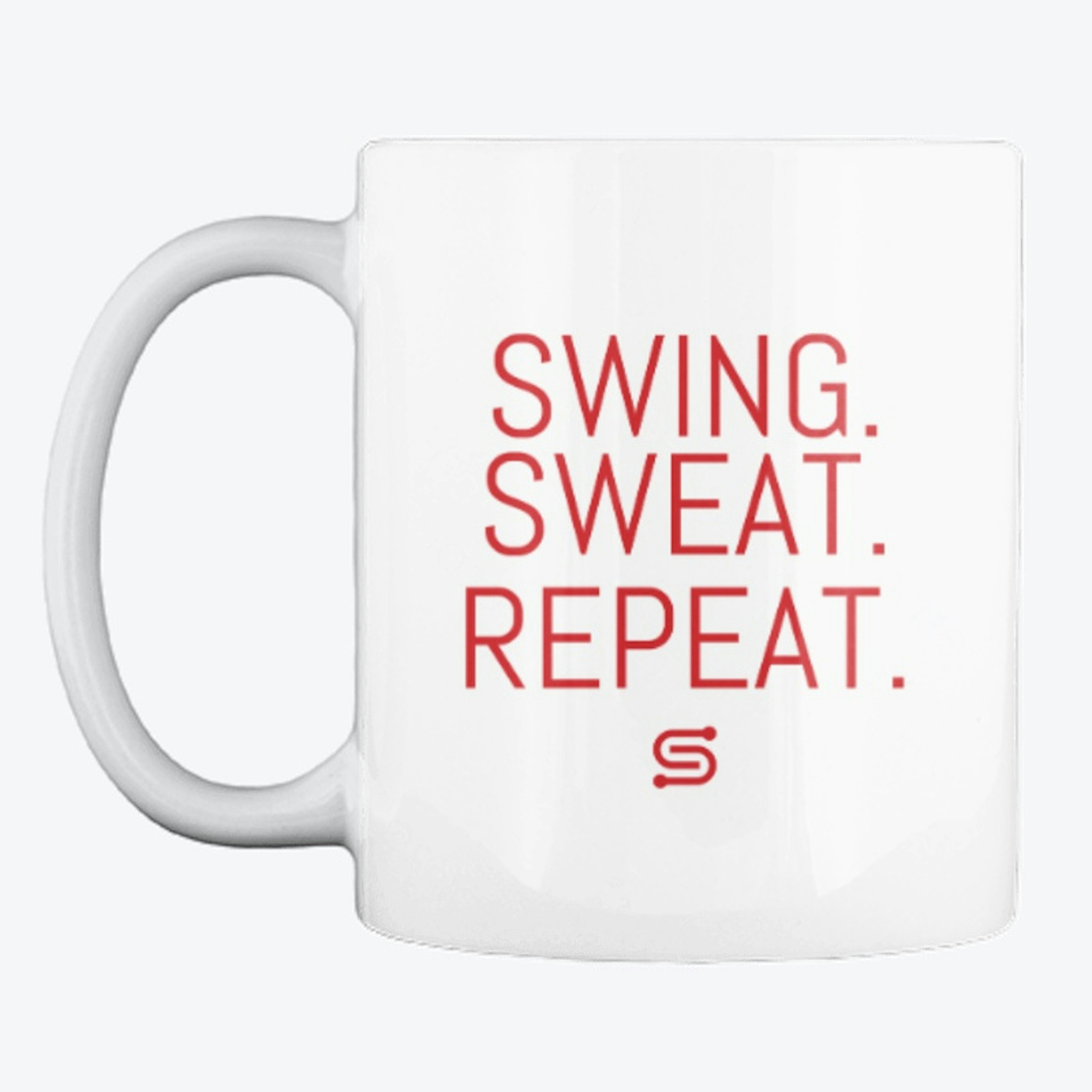 Swing. Sweat. Repeat. Coffee Mug
